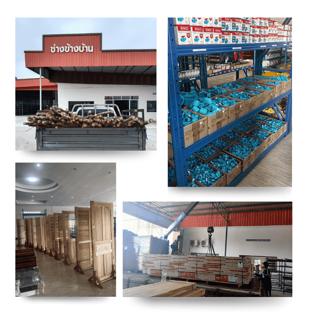 ศูนย์รวมวัสดุก่อสร้างครบวงจร ไม้แบบก่อสร้างเกรดดี คัดคุณภาพ สต็อกพร้อมส่งถึงหน้างาน